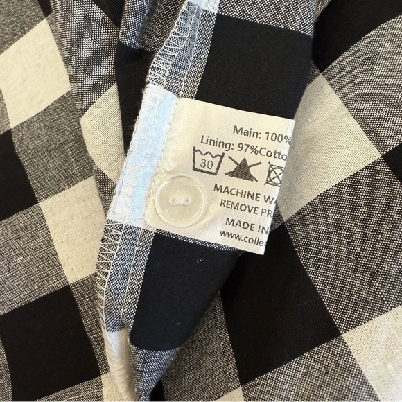 Collectif X ModCloth 50s Mara Check Midi Fit & Flare Shirtdress Shirt Dress - Picture 13 of 14